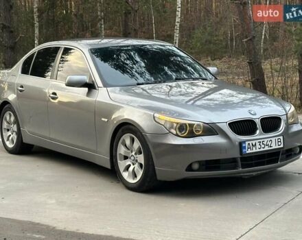 Серый БМВ 5 Серия, объемом двигателя 2.99 л и пробегом 370 тыс. км за 8750 $, фото 1 на Automoto.ua