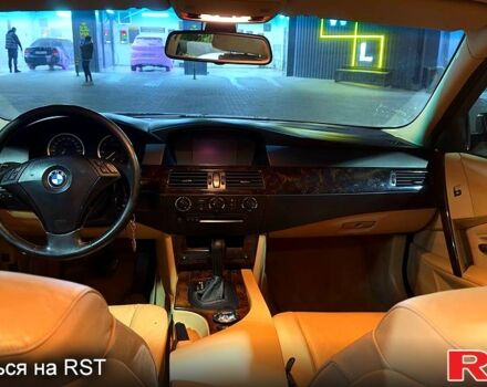 Серый БМВ 5 Серия, объемом двигателя 3 л и пробегом 220 тыс. км за 7300 $, фото 5 на Automoto.ua