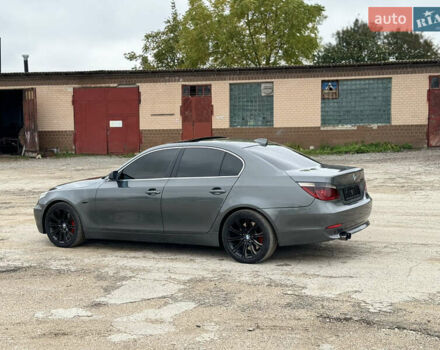 Серый БМВ 5 Серия, объемом двигателя 3 л и пробегом 497 тыс. км за 10500 $, фото 5 на Automoto.ua