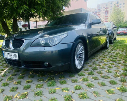 Серый БМВ 5 Серия, объемом двигателя 2.5 л и пробегом 324 тыс. км за 8500 $, фото 3 на Automoto.ua
