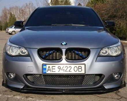 Серый БМВ 5 Серия, объемом двигателя 3 л и пробегом 351 тыс. км за 13000 $, фото 2 на Automoto.ua