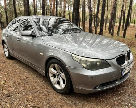 Серый БМВ 5 Серия, объемом двигателя 2 л и пробегом 450 тыс. км за 6750 $, фото 2 на Automoto.ua