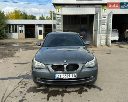 Серый БМВ 5 Серия, объемом двигателя 2 л и пробегом 315 тыс. км за 8200 $, фото 1 на Automoto.ua