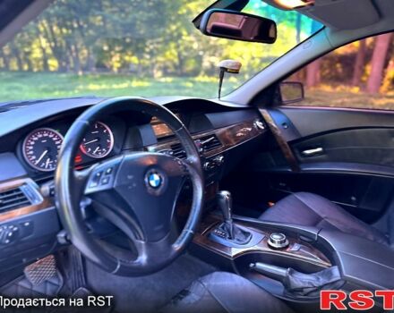 Серый БМВ 5 Серия, объемом двигателя 3 л и пробегом 225 тыс. км за 8999 $, фото 6 на Automoto.ua