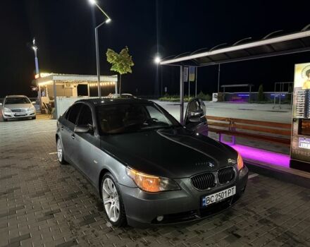 Серый БМВ 5 Серия, объемом двигателя 2.5 л и пробегом 269 тыс. км за 6600 $, фото 1 на Automoto.ua