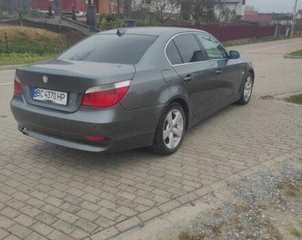 Серый БМВ 5 Серия, объемом двигателя 3 л и пробегом 360 тыс. км за 9100 $, фото 1 на Automoto.ua