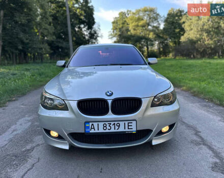 Серый БМВ 5 Серия, объемом двигателя 3 л и пробегом 225 тыс. км за 8999 $, фото 15 на Automoto.ua