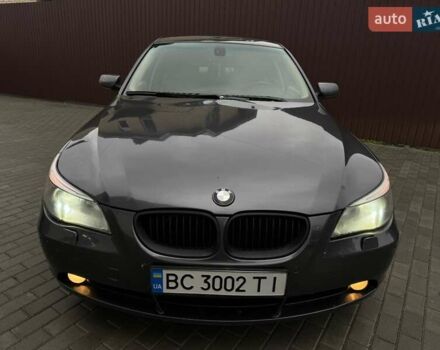 Серый БМВ 5 Серия, объемом двигателя 3 л и пробегом 228 тыс. км за 7750 $, фото 4 на Automoto.ua