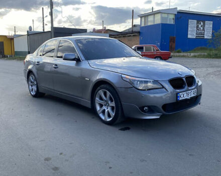 БМВ 5 Серия 2006 в Богодухове на Automoto.ua Серый БМВ 5 Серия, объемом двигателя 2.5 л и пробегом 297 тыс. км за 7300 $, фото 4 на Automoto.ua