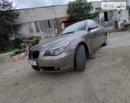 Серый БМВ 5 Серия, объемом двигателя 2 л и пробегом 270 тыс. км за 6900 $, фото 4 на Automoto.ua