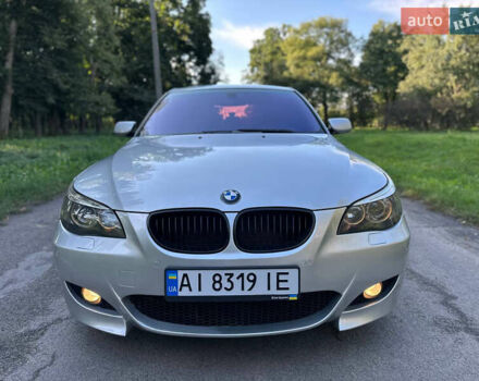 Серый БМВ 5 Серия, объемом двигателя 3 л и пробегом 225 тыс. км за 8999 $, фото 4 на Automoto.ua