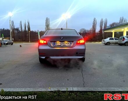 Серый БМВ 5 Серия, объемом двигателя 3 л и пробегом 294 тыс. км за 6500 $, фото 4 на Automoto.ua