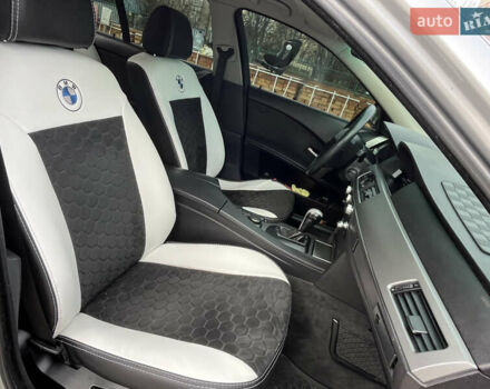 Серый БМВ 5 Серия, объемом двигателя 2.5 л и пробегом 330 тыс. км за 8000 $, фото 3 на Automoto.ua