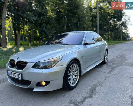 Серый БМВ 5 Серия, объемом двигателя 3 л и пробегом 225 тыс. км за 8999 $, фото 2 на Automoto.ua