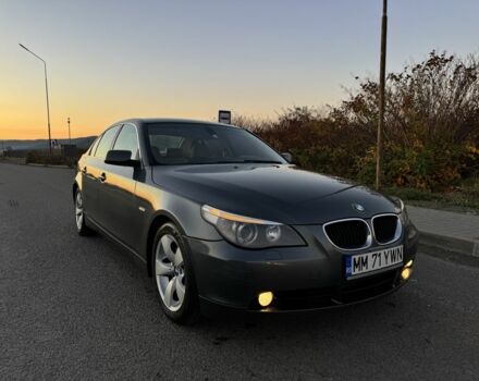 Серый БМВ 5 Серия, объемом двигателя 3 л и пробегом 330 тыс. км за 4500 $, фото 1 на Automoto.ua