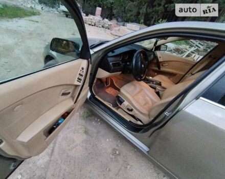 Серый БМВ 5 Серия, объемом двигателя 2 л и пробегом 270 тыс. км за 6900 $, фото 9 на Automoto.ua