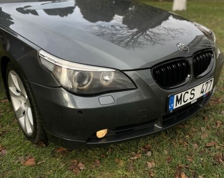 Серый БМВ 5 Серия, объемом двигателя 3 л и пробегом 362 тыс. км за 4499 $, фото 6 на Automoto.ua