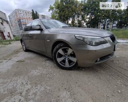 Серый БМВ 5 Серия, объемом двигателя 2 л и пробегом 270 тыс. км за 6900 $, фото 1 на Automoto.ua