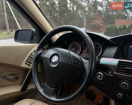 Серый БМВ 5 Серия, объемом двигателя 3 л и пробегом 228 тыс. км за 7750 $, фото 20 на Automoto.ua