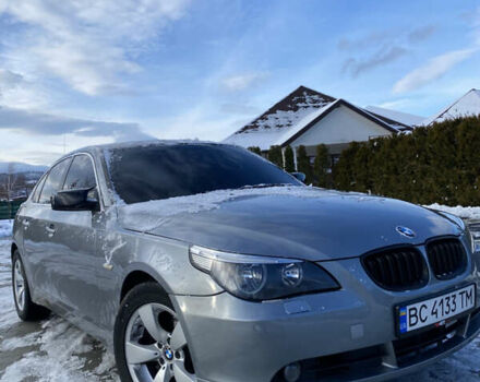 Серый БМВ 5 Серия, объемом двигателя 3 л и пробегом 388 тыс. км за 7500 $, фото 3 на Automoto.ua