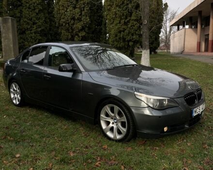 Серый БМВ 5 Серия, объемом двигателя 3 л и пробегом 362 тыс. км за 4499 $, фото 5 на Automoto.ua