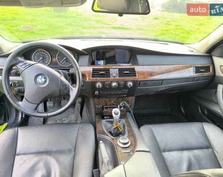 Серый БМВ 5 Серия, объемом двигателя 2 л и пробегом 314 тыс. км за 7499 $, фото 5 на Automoto.ua