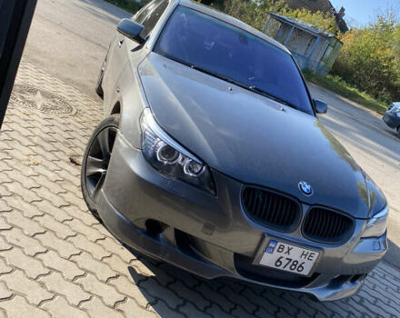БМВ 5 Серия 2007 в Хмельницком на Automoto.ua Серый БМВ 5 Серия, объемом двигателя 3 л и пробегом 365 тыс. км за 6799 $, фото 1 на Automoto.ua