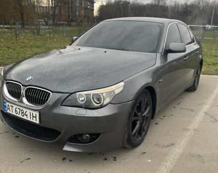 Серый БМВ 5 Серия, объемом двигателя 2.5 л и пробегом 220 тыс. км за 7500 $, фото 1 на Automoto.ua