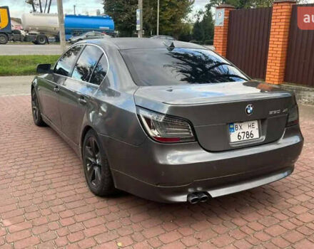 БМВ 5 Серия 2007 в Хмельницком на Automoto.ua Серый БМВ 5 Серия, объемом двигателя 3 л и пробегом 365 тыс. км за 6799 $, фото 8 на Automoto.ua