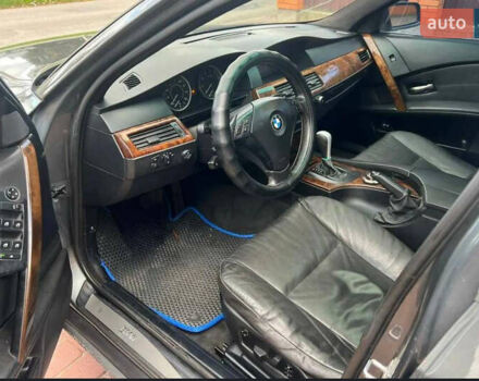БМВ 5 Серия 2007 в Хмельницком на Automoto.ua Серый БМВ 5 Серия, объемом двигателя 3 л и пробегом 365 тыс. км за 6799 $, фото 9 на Automoto.ua