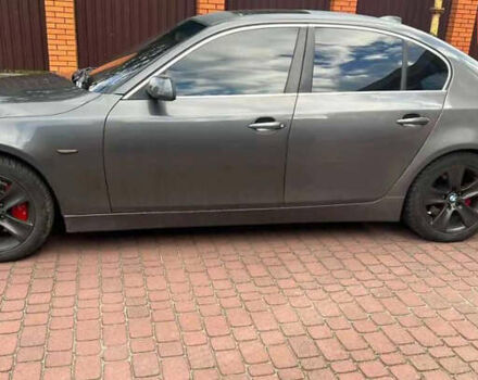 БМВ 5 Серия 2007 в Хмельницком на Automoto.ua Серый БМВ 5 Серия, объемом двигателя 3 л и пробегом 365 тыс. км за 6799 $, фото 3 на Automoto.ua