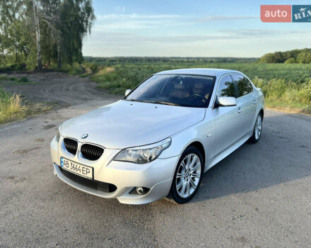 Серый БМВ 5 Серия, объемом двигателя 3 л и пробегом 226 тыс. км за 11000 $, фото 6 на Automoto.ua