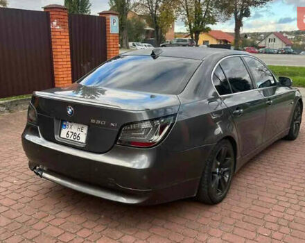 БМВ 5 Серия 2007 в Хмельницком на Automoto.ua Серый БМВ 5 Серия, объемом двигателя 3 л и пробегом 365 тыс. км за 6799 $, фото 7 на Automoto.ua