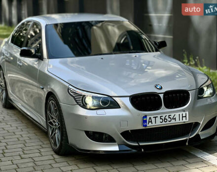 Серый БМВ 5 Серия, объемом двигателя 2.5 л и пробегом 367 тыс. км за 9250 $, фото 11 на Automoto.ua