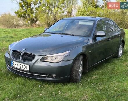 Серый БМВ 5 Серия, объемом двигателя 2 л и пробегом 314 тыс. км за 7499 $, фото 2 на Automoto.ua
