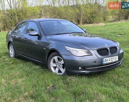 Серый БМВ 5 Серия, объемом двигателя 2 л и пробегом 314 тыс. км за 7499 $, фото 1 на Automoto.ua