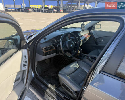 Серый БМВ 5 Серия, объемом двигателя 3 л и пробегом 340 тыс. км за 7800 $, фото 7 на Automoto.ua