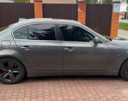 БМВ 5 Серия 2007 в Хмельницком на Automoto.ua Серый БМВ 5 Серия, объемом двигателя 3 л и пробегом 365 тыс. км за 6799 $, фото 6 на Automoto.ua