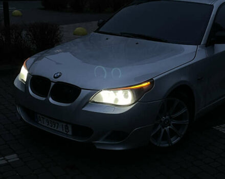 Серый БМВ 5 Серия, объемом двигателя 2 л и пробегом 245 тыс. км за 8900 $, фото 2 на Automoto.ua