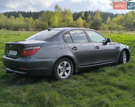 Серый БМВ 5 Серия, объемом двигателя 2 л и пробегом 314 тыс. км за 7499 $, фото 3 на Automoto.ua