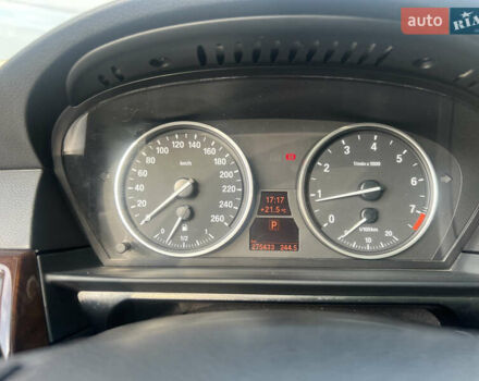 Серый БМВ 5 Серия, объемом двигателя 3 л и пробегом 275 тыс. км за 10200 $, фото 10 на Automoto.ua