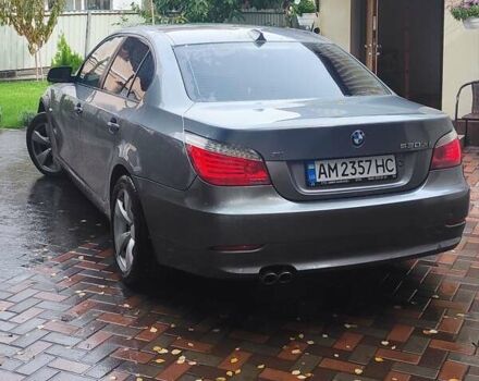 Серый БМВ 5 Серия, объемом двигателя 3 л и пробегом 349 тыс. км за 8900 $, фото 8 на Automoto.ua