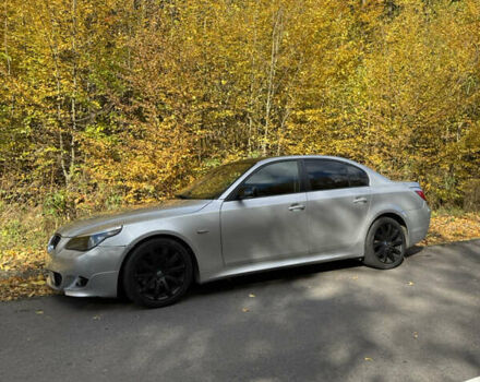 Серый БМВ 5 Серия, объемом двигателя 2.5 л и пробегом 476 тыс. км за 7600 $, фото 3 на Automoto.ua