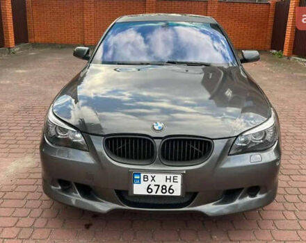БМВ 5 Серия 2007 в Хмельницком на Automoto.ua Серый БМВ 5 Серия, объемом двигателя 3 л и пробегом 365 тыс. км за 6799 $, фото 4 на Automoto.ua