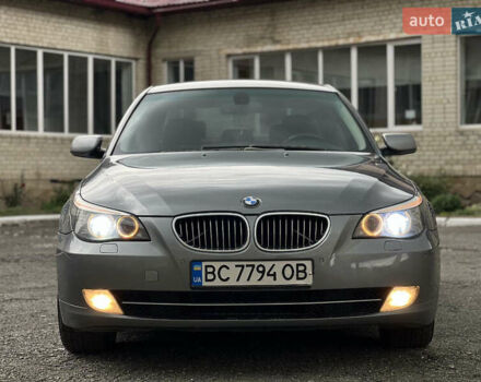 Серый БМВ 5 Серия, объемом двигателя 2.5 л и пробегом 255 тыс. км за 8750 $, фото 2 на Automoto.ua