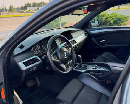 Серый БМВ 5 Серия, объемом двигателя 2 л и пробегом 350 тыс. км за 9500 $, фото 9 на Automoto.ua