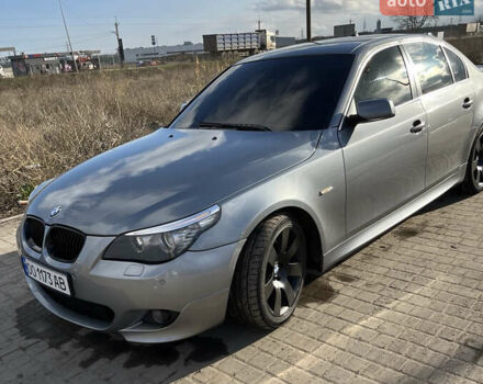 Серый БМВ 5 Серия, объемом двигателя 2 л и пробегом 372 тыс. км за 9500 $, фото 4 на Automoto.ua