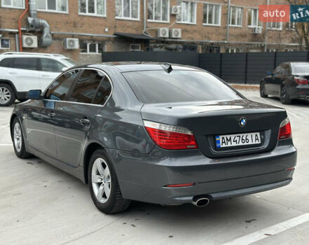 Серый БМВ 5 Серия, объемом двигателя 2 л и пробегом 402 тыс. км за 7950 $, фото 5 на Automoto.ua