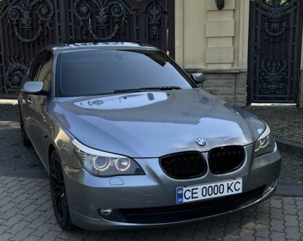 Серый БМВ 5 Серия, объемом двигателя 3 л и пробегом 279 тыс. км за 9500 $, фото 1 на Automoto.ua