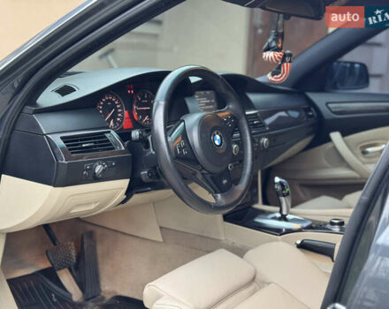 Серый БМВ 5 Серия, объемом двигателя 2 л и пробегом 360 тыс. км за 8750 $, фото 91 на Automoto.ua